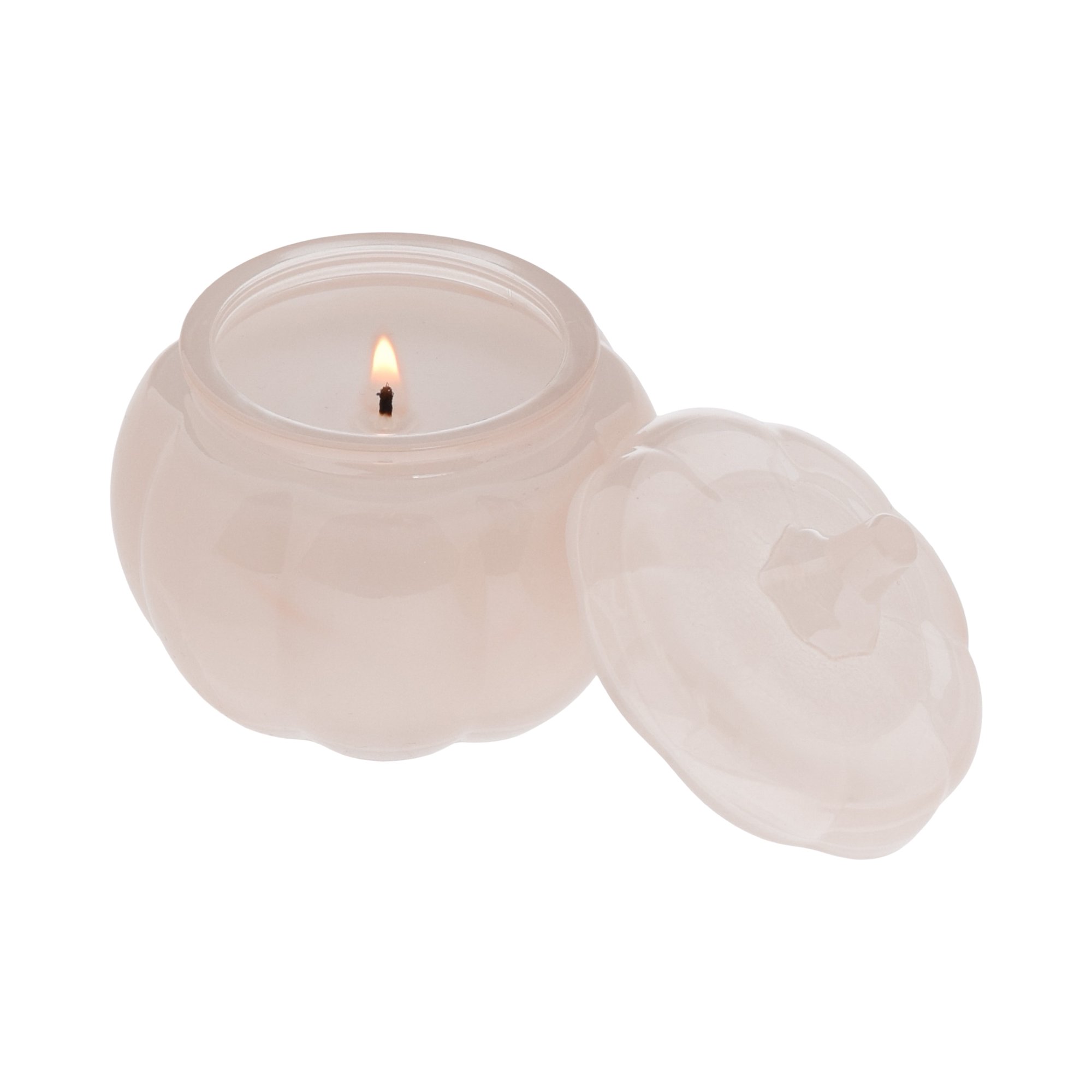 Better Homes and Gardens 1-Wick Pumpkin Jar Candle, Salted Coconut Mahogany, 5 oz