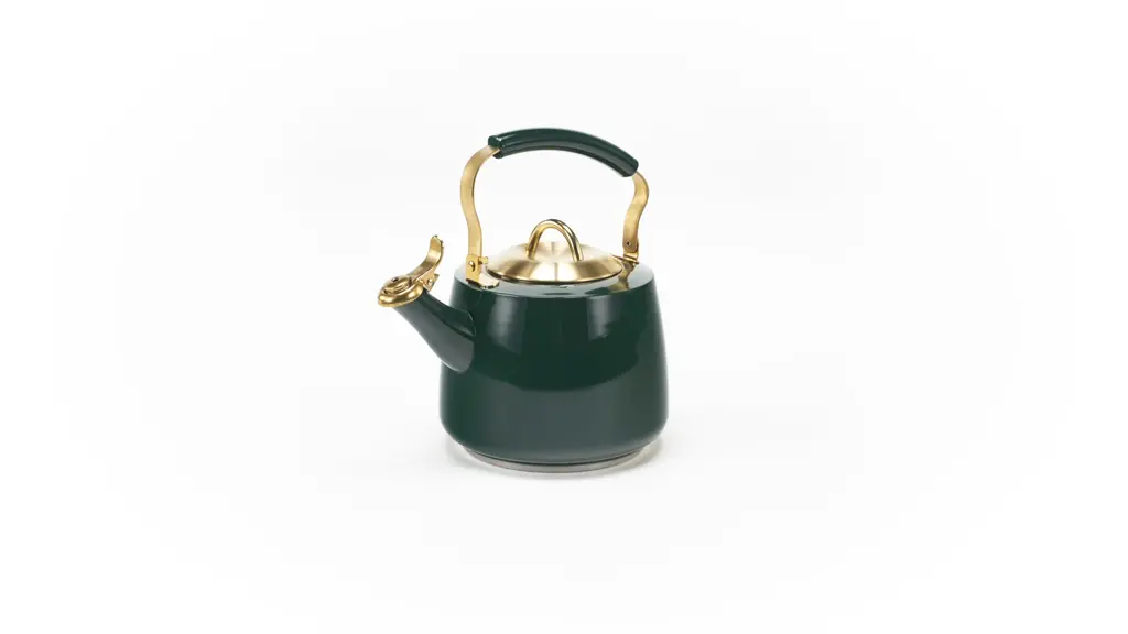 Thyme & Table Stainless Steel 1.8L Stovetop Tea Kettle - Hunter Green